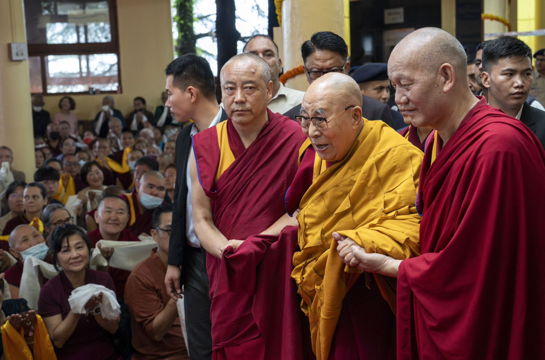 APTOPIX India Dalai Lama Birthday